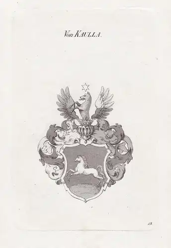 Von Kaulla. - Wappen coat of arms Heraldik heraldry