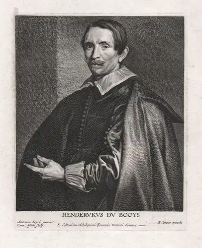 Henderukus du Booys - Hendrik du Bois (1589-1646) artist art dealer antiquarian Portrait