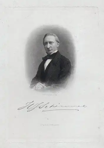 Hendrik Jan Schimmel (1823-1906) Dutch poet novelist 's-Graveland Amsterdam Portrait
