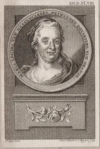 Maria Louisa van Hessencassel, Prinsesse... - Marie Louise van Hessen-Kassel (1688-1765) Nassau Dietz Oranien