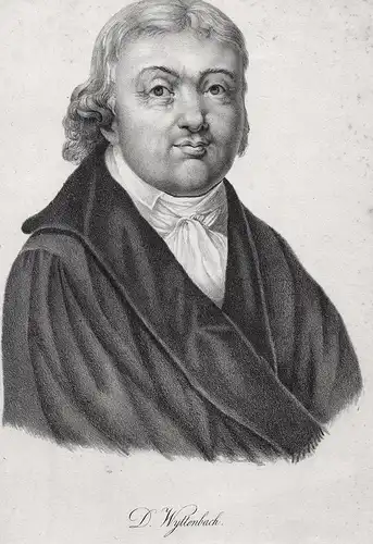 D. Wyttenbach - Daniel Albert Wyttenbach (1746-1820) Schweiz Suisse Philologe Swiss classical scholar Bern Oeg