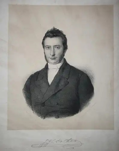 Jan Jakob Lodewijk ten Kate (1819-1889) Dutch poet pastor Den Haag Middelburg Amsterdam Utrecht Portrait