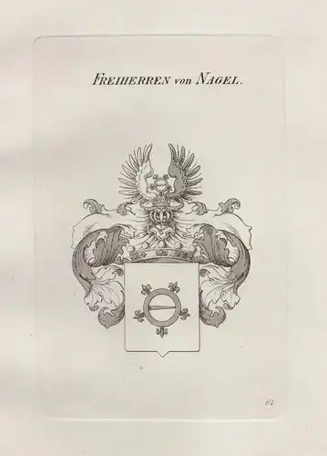 Freiherren von Nagel - Wappen coat of arms Heraldik heraldry