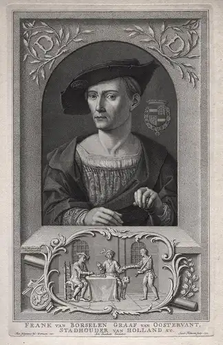 Frank van Borselen Graaf van Oostervant - Frank van Borssele (1396-1470) Holland Dutch stadthouder Borsselen P