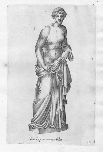 Venus Cypria e marmore ibidem. - Venus mythology goddes Ancient Roman statue Rome  Mythologie Römer Antike