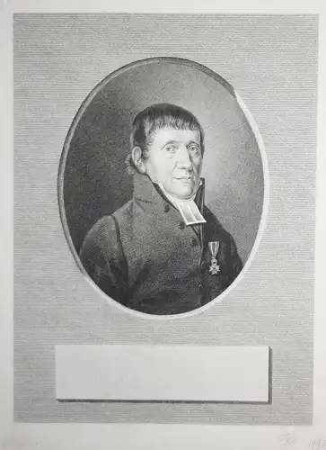 George Hendrik Lugers (1760-1833) Dutch pastor Amsterdam protestant Utrecht Portrait