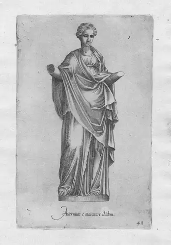 Aeternitas e marmore ibidem. - Aeternitas mythology Ancient Roman statue Rome Mythologie Römer Antike