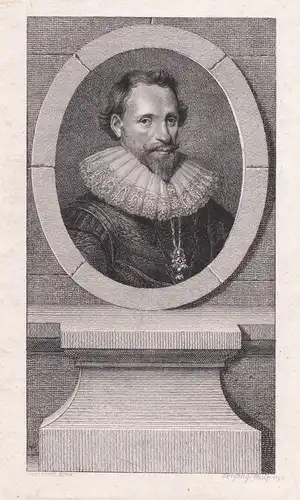 Pieter Corneliszoon Hooft (1581-1647) Dutch poet playwright Portrait