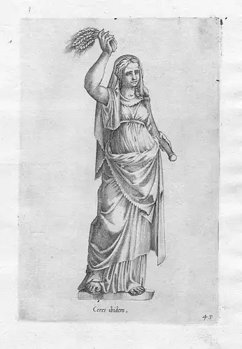 Ceres ibidem. - Ceres mythology Roman statue Ancient Rome Mythologie Römer Antike