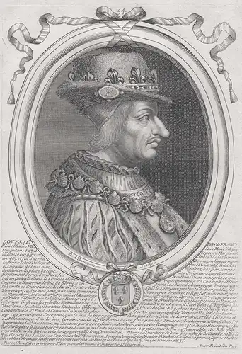 Louys XIe Roy de France... - Louis XI of France (1423-1483) Ludwig XI. der Kluge King König roi France Frankre