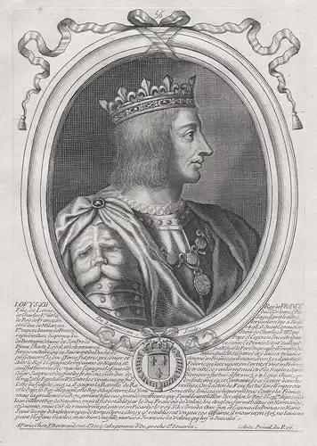 Louys XII, Roy de France... - Louis XII of France (1462-1515) Ludwig XII. King König roi France Frankreich Por
