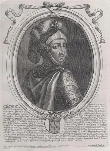 Philipes IIIe, dit le Hardy, Roy de France... - Philip III of France the Bold Philipp III. (1245-1285)  Philip