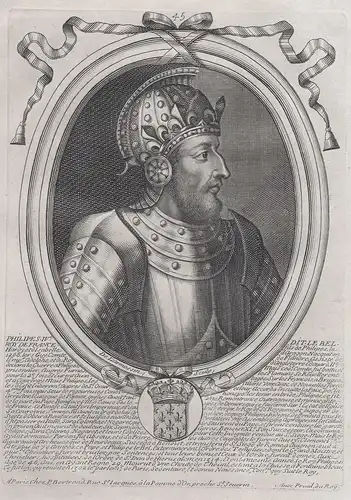 Philipes IVe, dit le Hardy, Roy de France... - Philip IV of France (1268-1314) Philippe IV le Bel Philipp IV.