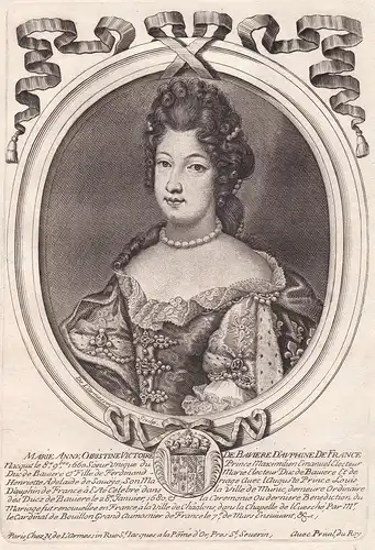 Marie Anne Christine Victoire de Baviere... - Maria Anna Victoria von Bayern (1660-1690) Prinzessin Princess P