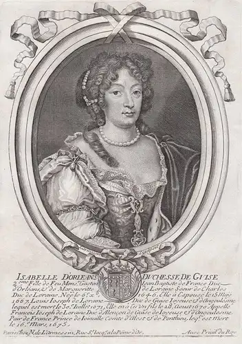 Isabelle d'Orleans Duchesse de Guise... - Elisabeth Marguerite d'Orleans (1646-1696) Isabelle duchess Angoulem