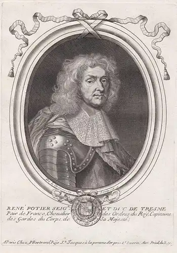 René Potier, Seigr. et duc de Tresme... - Rene Potier de Tresmes (1579-1670) Chalons Portrait