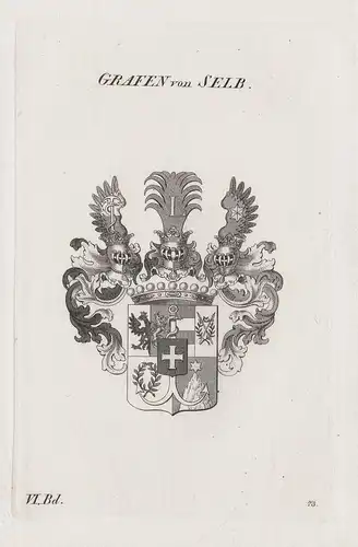 Grafen von Selb - Wappen Adel coat of arms Heraldik heraldry