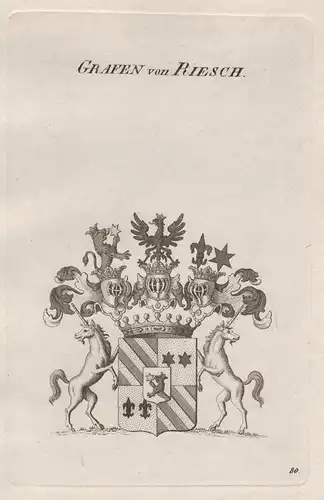 Grafen von Riesch - Riesch Wappen Adel coat of arms Heraldik heraldry