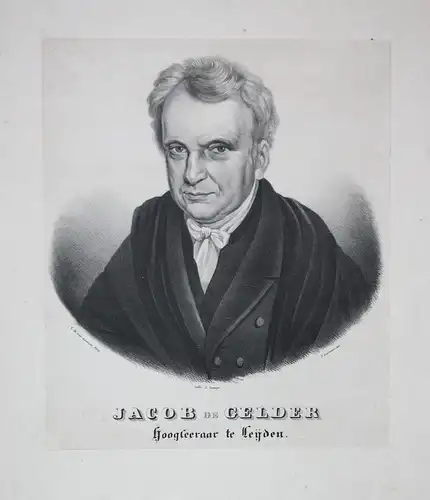 Jacob de Gelder - Jacob de Gelder (1765-1848) Dutch mathematician Mathematiker Amsterdam Rotterdam Leiden Port