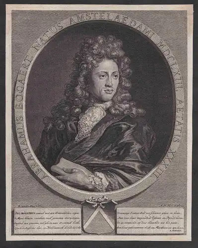 Abrahamus Bogaert... - Abraham Bogaert (1663-1727) Apotheker pharmacist Chirurg Dutch surgeon Amsterdam Batavi
