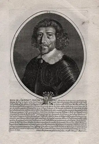 Jean de St. Bonnet Seig. R. de Toiras - Jean de Saint-Bonnet de Toiras (1585-1636) mareshal Ile de Re Mantova