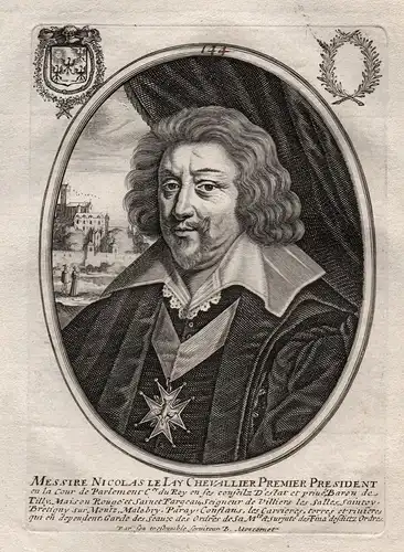 Messire Nicolas le Iay... - Nicolas le Jay (1573-1640) Sceaux Tilly Saint-Fargeau Portrait