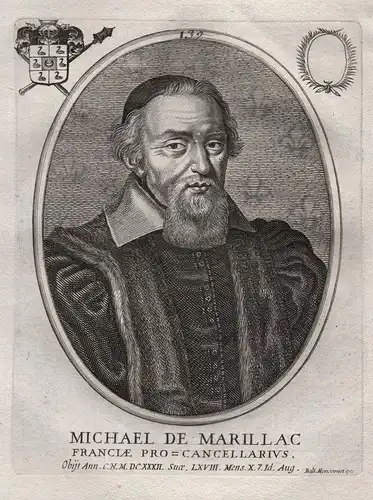 Michael de Marillac - Michel de Marillac (1560-1632) French jurist Medici Portrait