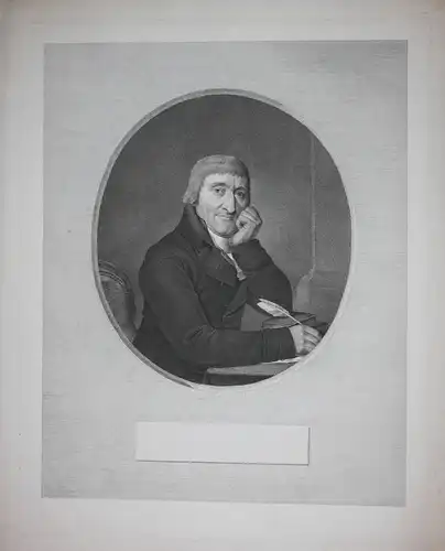 Johann Rudolf Deimann (1743-1808) Mediziner Arzt Chemiker German physician chemist Amsterdam Halle/Saale Portr