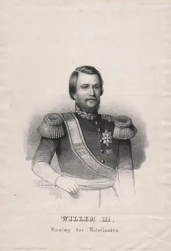 Willem III. - William III of the Netherlands King König Niederlande Portrait