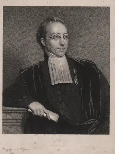 Abraham des Amorie van der Hoeven (1821-1848) Rotterdam Utrecht Portrait