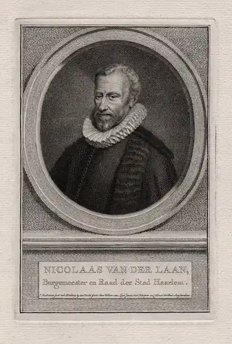Nicolaas van der Laan - Nikolaas van der Laan (1597-1645) Haarlem Burgemeester Nicholaes Laen Portrait