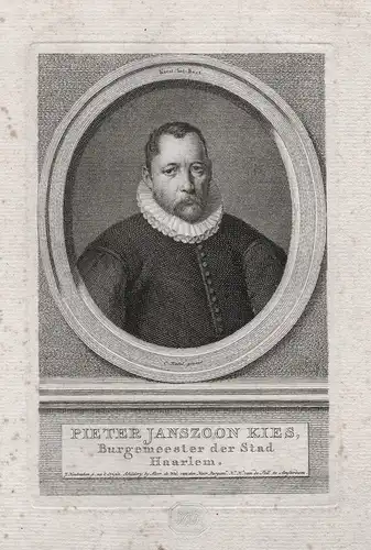Pieter Janszoon Kies - Pieter Jansz Kies (1530-1597) Haarlem Burgemeester Bürgermeister Portrait