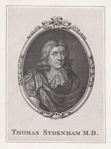 Thomas Sydenham M. D. - Thomas Sydenham (1624-1689) English physician Oxford London Westminister medicine Port