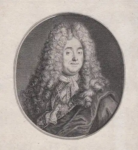Mareschal Georges. - Georges Mareschal (1658-1736) French surgeon Chirurg Paris Hopital de la Charite Portrait