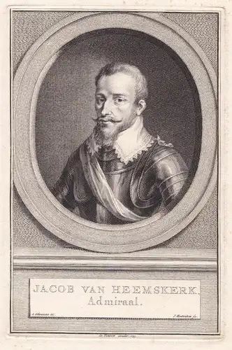 Jacob van Heemskerk. // Jacob van Heemskerk (1567-1607) Dutch admiral explorer Heemskerck Portrait