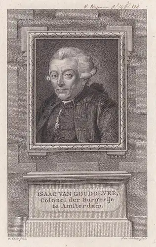 Isaac van Goudoever - Isaac van Goudoever (1720-1793) Amsterdam Patriot faction Portrait