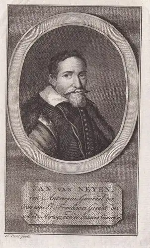 Jan van Neyen - Jan Neyen (1568-1612) Antwerpen Diplomat Portrait