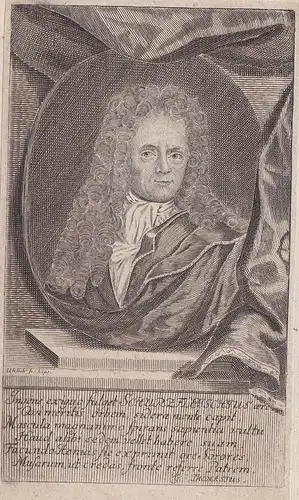 Ingens, exiguo fulget Scheurzfleischius... // Konrad Samuel Kurzfleisch (1641-1708) Bibliothekar Historiker Po