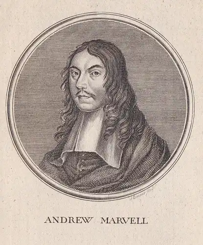 Andrew Marvell. // Andrew Marvell (1621-1678) English poet politician Portrait