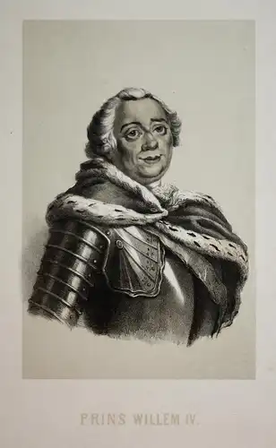 Prins Willem IV. - Wilhelm IV. v. Oranien (1711-1751) Nassau Niederlande Holland Portrait