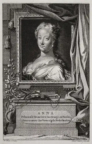 Anna - Anna v. Großbritannien, Irland u. Hannover, Oranien Nassau (1709-1759) Portrait