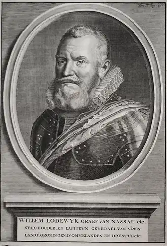 Willem Lodewyk, Graf van Nassau... - Wilhelm Ludwig v. Nassau Dillenburg (1560-1620) Friesland Groningen Drent