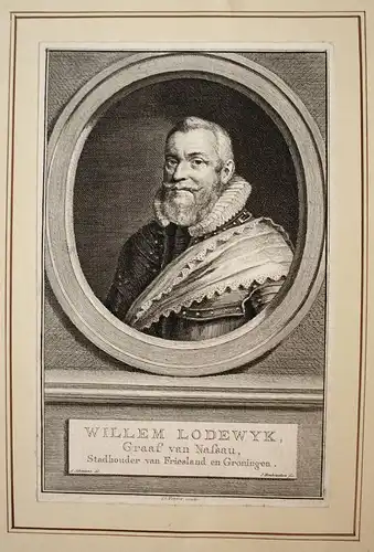 Willem Lodewyk, Graf van Nassau... - Wilhelm Ludwig v. Nassau Dillenburg (1560-1620) Friesland Groningen Drent