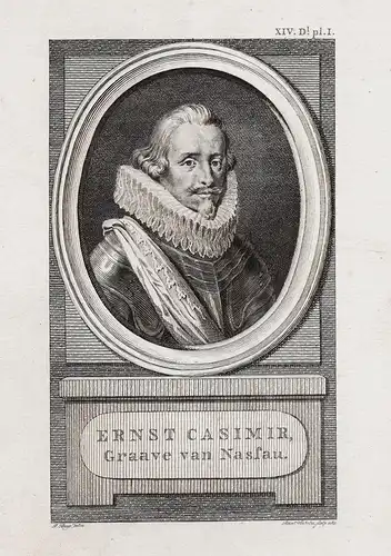 Ernestus Casimir - Ernst Casimir v. Nassau-Dietz Graf Friesland Groningen Drenthe (1573-1632) Portrait