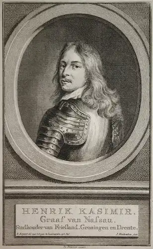 Henrik Kasimir - Heinrich Casimir I. v. Nassau-Dietz (1612-1640) Friesland Groningen Drenthe Portrait