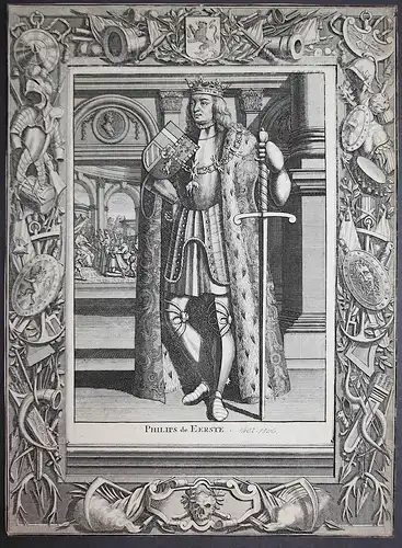 Philips de Eerste. - Philip I of Castile (1478-1506) Philipp I. von Österreich Herzog Burgund Duke of Burgundy