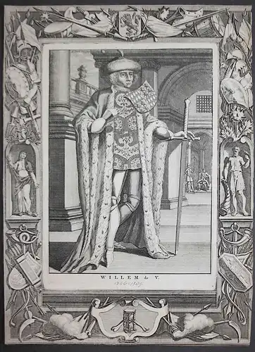 Willem de V. - Willem V van Holland (1330-1389) Willem van Beieren Wilhelm I. Bayern graaf Holland Graf Count