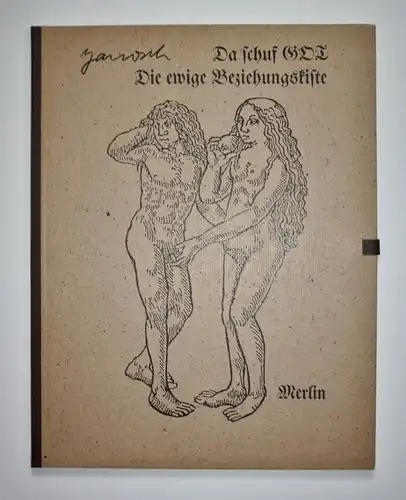 Original Mappe - Janosch Horst Eckert Da schuf Gott die ewige Beziehungskiste