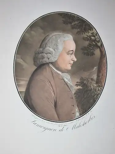 Lamoignon de Malesherbes - Guillaume-Chrétien de Lamoignon de Malesherbes (1721-1794) magistrat homme dÉtat s