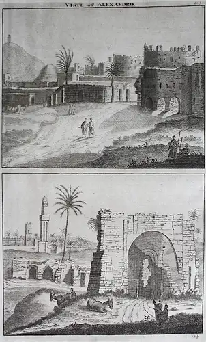 Viste nell Alexandrie - Alexandria Egypt Ägypten Afrika Africa Ansicht view